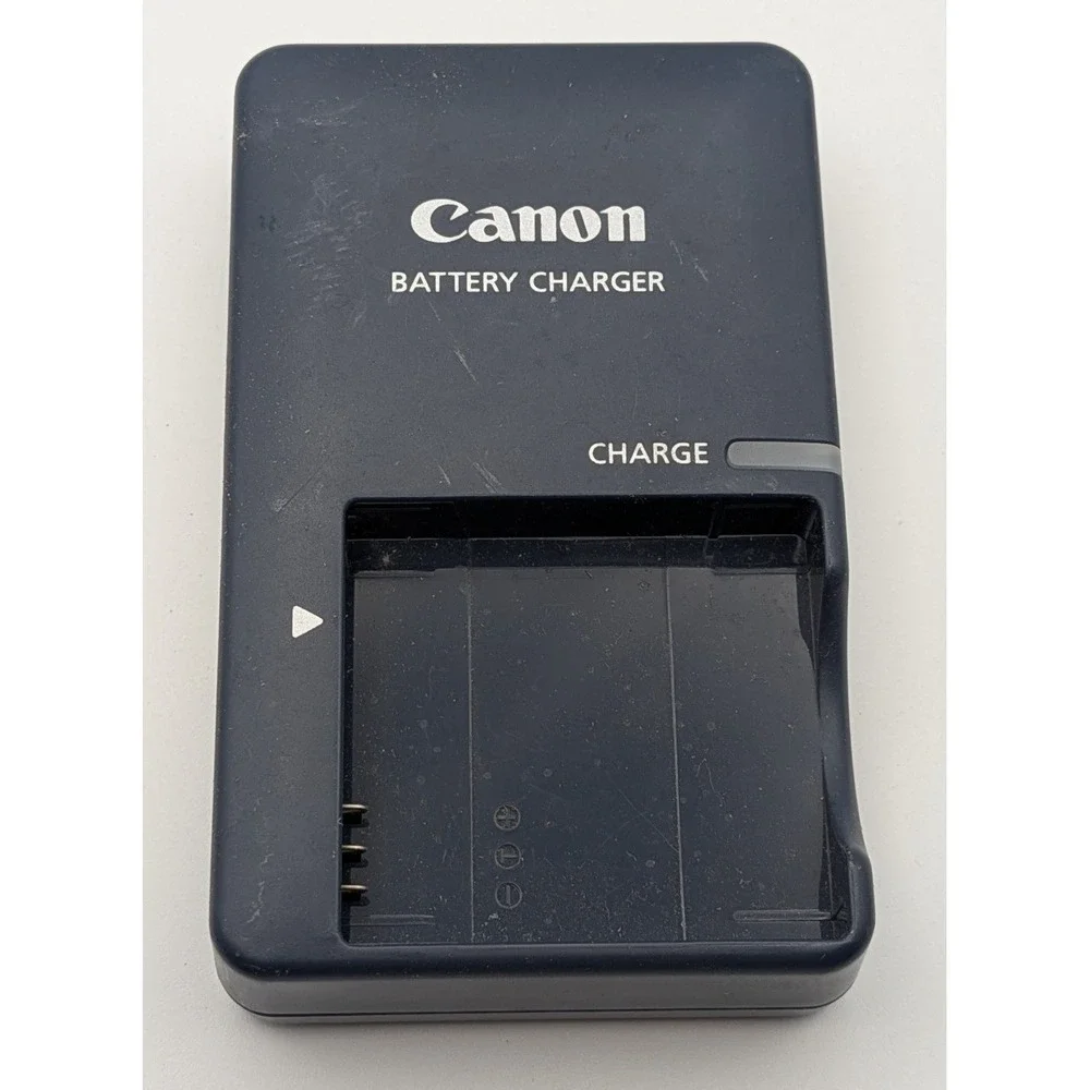 Canon Battery Charger CB-2LV Unisex OS Blue Good NB-4L Compact Travel Untested